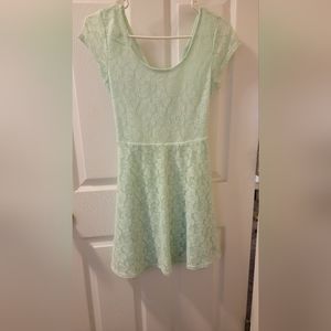 Mint Lace Dress